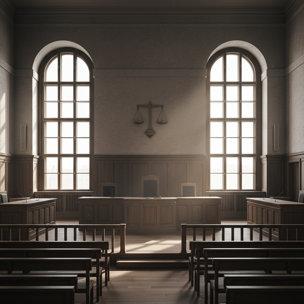 Anklage oder Hausdurchsuchung